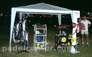 el stand de Padelcenter.com