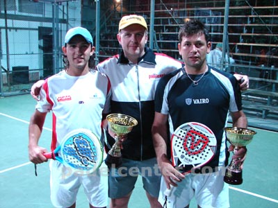 Los campeones con Padelcenter.com