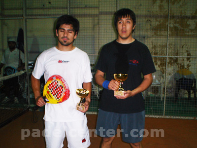 Esteban Bértola y Víctor Hugo Navarro