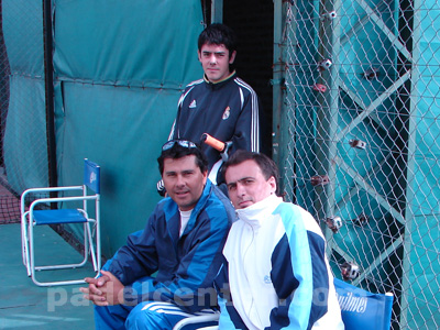 Alberto Toledo no jugó pero estuvo de visita viendo la etapa IV