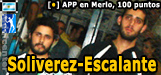 Soliverez-Escalante en lo mas alto, ganan tambien en Merlo