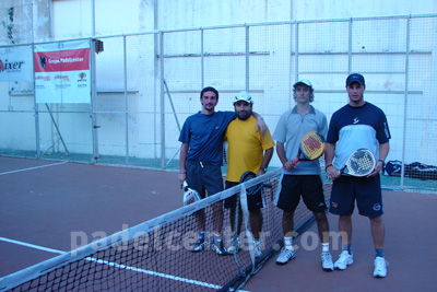 Los finalistas: Monteverdi, Lafon, Restivo y Galiano (click para ver más fotos)