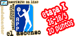 En mayo, la etapa X del Ascenso por 10 puntos. Circuito Padelcenter.com