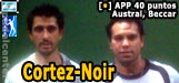 Cortez-Noir campeones por 40 pts en Austral