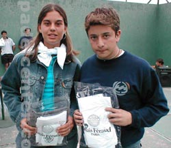 García-Gonzalo, subcampeones cat A